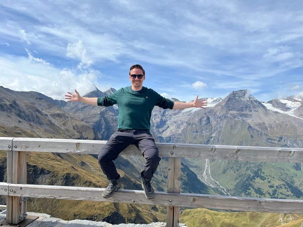 Dan Berlin privat in den Bergen